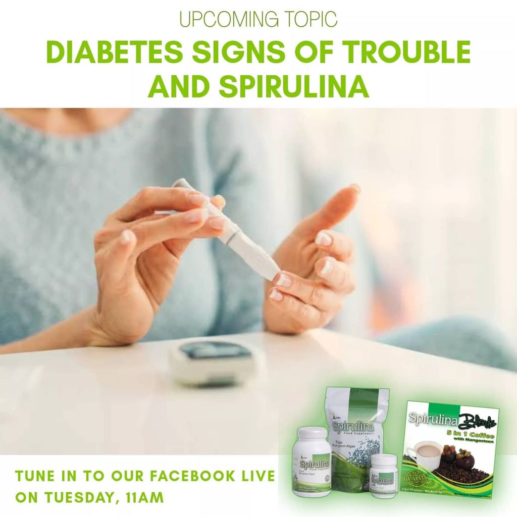 Diabetes Signs of Trouble and Spirulina